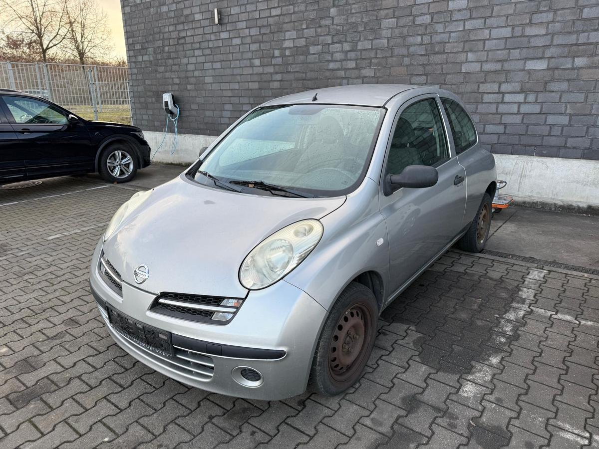 Nissan Micra K12 original T&uuml;r vorn rechts KY0 Sporty Silver 3T&uuml;rer Rohbau BJ06
